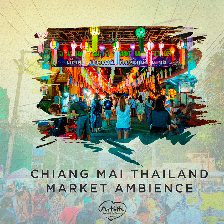 Chiang Mai Thailand Market Ambience Cover Image
