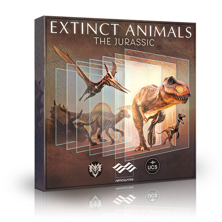 Extinct Animals - The Jurassic | Articulated Sound Effects Libraries